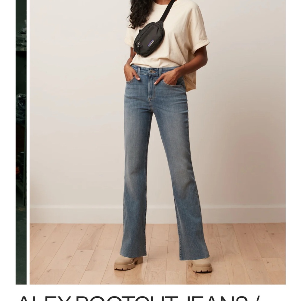 Classic Blue Boot Cut Jeans